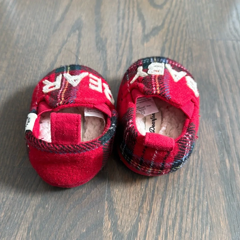 Baby Bear Buffalo Check Clog Slipper - 3-6 months